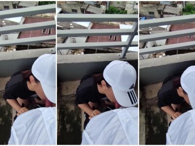 คลิปหลุด น้องเลิฟ โม๊คควยแฟนหนุ่มโชว์ Outdoor เสียวจัด คนมาเห็นเกือบหลบไม่ทัน