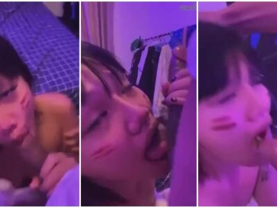 คลิปหลุดสาวไทยผมสั้น Trippytung นั่งคุกเข่าเยี่ยงทาสเพื่อบ้วบควยแฟนหนุ่ม โม้กมิดด้ามเลียแรงๆ เงี่ยนก็จับเย็ดแต่ถ้าทนไม่ไหวแล้วก็แตกใส่ปากได้เลยหิวน้ำ