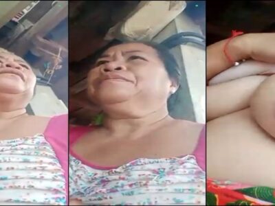 ตามคำขอ! ป้าดา สาวใหญ่ชาวเหนือสุดเสียว โชว์นมหก