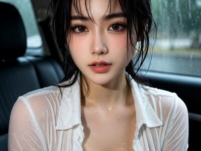 ฝนตกเจอสาวโรงงานใต้สะพานลอย ขอขึ้นรถแล้วเย็ดไทยในรถ 3 น้ำจนเช้า